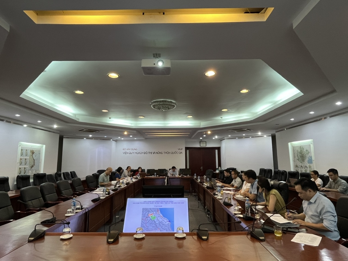 VIUP tổ chức Hội đồng KHKT góp ý đồ án “Điều chỉnh QHC xây dựng Khu kinh tế cửa khẩu quốc tế Cầu Treo, tỉnh Hà Tĩnh đến năm 2045”