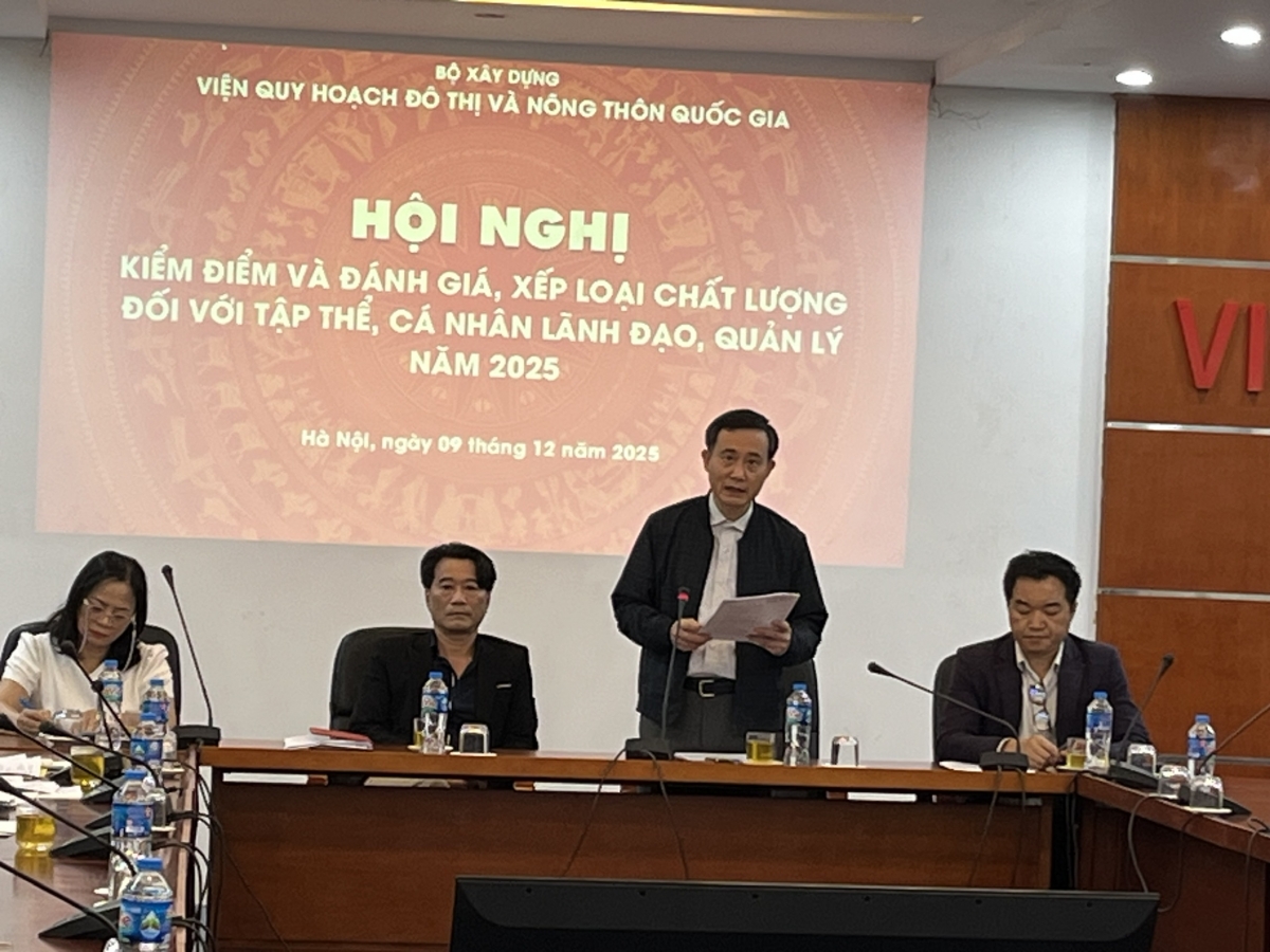 VIUP tổ chức Hội nghị kiểm điểm và đánh giá, xếp loại chất lượng đối với tập thể, cá nhân lãnh đạo quản lý năm 2025