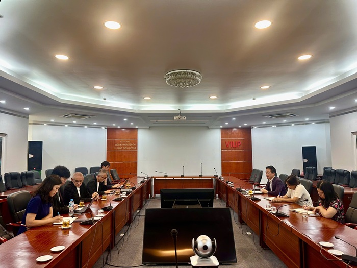 Lãnh đạo VIUP tiếp lãnh đạo Công ty Nihon Sekkei (Nhật Bản)