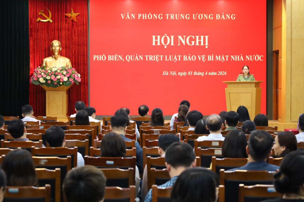 Quán triệt Luật Bảo vệ bí mật nhà nước, đáp ứng yêu cầu nhiệm vụ trong tình hình mới