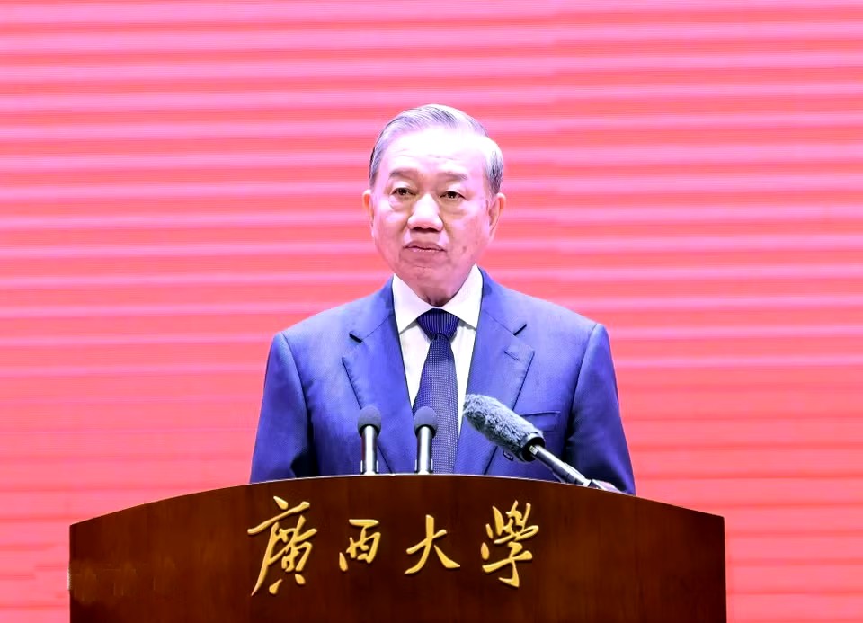 Tổng Bí thư, Chủ tịch nước Tô Lâm thăm di tích Trường Dục Tài Nam Ninh