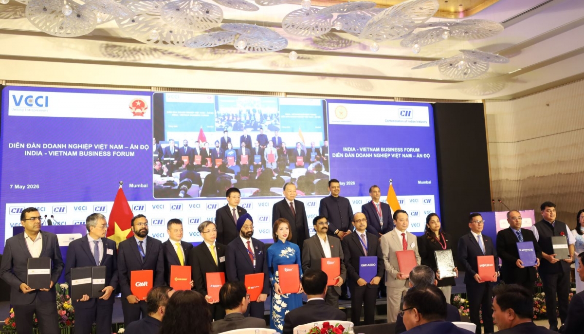 Tổng Bí thư, Chủ tịch nước Tô Lâm chứng kiến Lễ trao các thỏa thuận hợp tác giữa Việt Nam - Ấn Độ