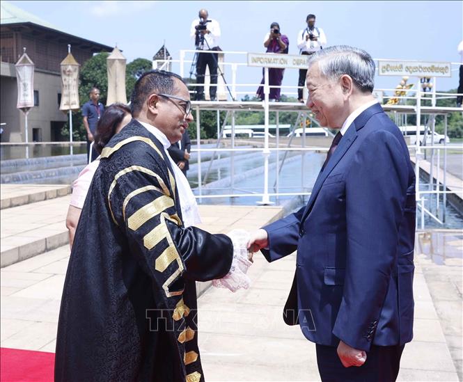 Tổng Bí thư, Chủ tịch nước Tô Lâm hội kiến Chủ tịch Quốc hội Sri Lanka