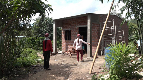 105 hộ nghèo, hộ cận nghèo huyện An Lão được hỗ trợ nhà ở