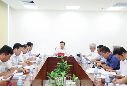 Rà soát tiến độ triển khai các dự án đô thị, nhà ở khu vực phía nam Khánh Hòa