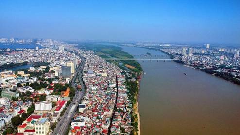 Hà Nội dự kiến sắp xếp, quy hoạch lại toàn bộ dân cư ngoài đê sông Hồng