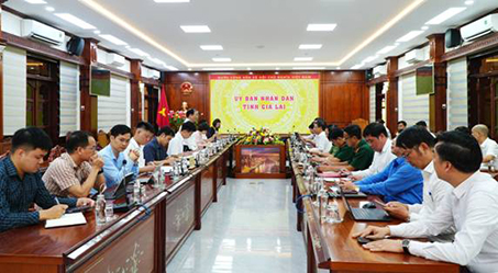 Phó Chủ tịch UBND tỉnh Nguyễn Tự Công Hoàng làm việc với đoàn công tác Bộ Xây dựng 