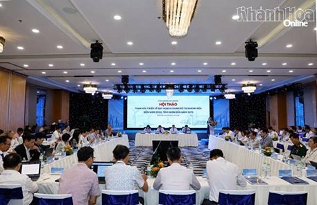 Hội thảo tham vấn ý kiến về Quy hoạch chung đô thị Khánh Hòa đến năm 2050, tầm nhìn đến năm 2075