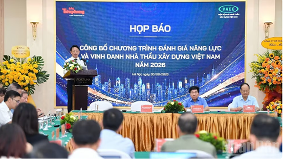 Lần đầu tiên công bố Chương trình đánh giá năng lực và vinh danh nhà thầu xây dựng Việt Nam