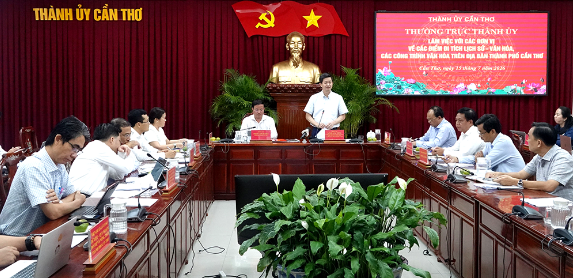 Bảo tồn và phát huy di tích lịch sử - văn hóa, tạo sức mạnh nội sinh cho sự phát triển của Tp. Cần Thơ