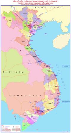 Điều chỉnh Quy hoạch mạng lưới đường sắt thời kỳ 2021 - 2030, tầm nhìn đến năm 2050