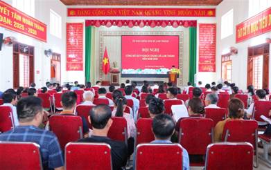 Xã Lam Thành (Nghệ An) công bố Quy hoạch chung đến năm 2050; Định hướng trở thành vùng động lực phát triển phía Nam tỉnh Nghệ An
