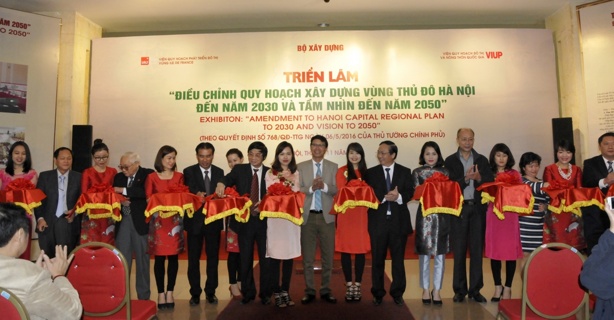 Triển lãm Quy hoạch xây dựng Vùng thủ đô Hà Nội và Hội thảo khoa học kỷ niệm 60 năm ngày thành lập VIUP