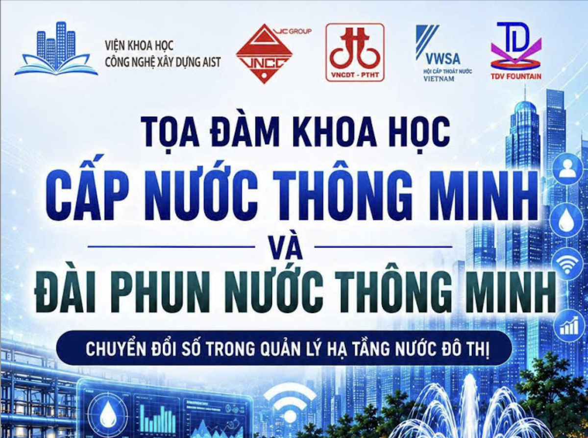 Chuyển đổi số ngành nước: Hướng tới hệ thống cấp nước và đài phun nước thông minh