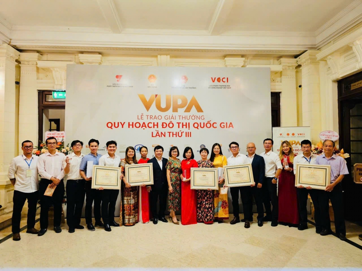 VIUP wins the high prizes of the 3rd Vietnam Urban Planning Award (VUPA 2023)