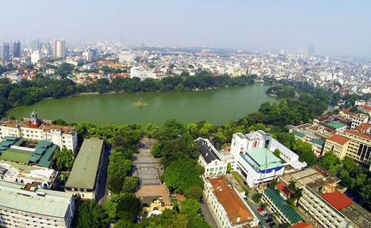 Hanoi targets to become a green and modern urban area