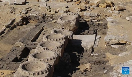 Ai Cập phát hiện di tích toà nhà cổ được xây bằng gạch bùn