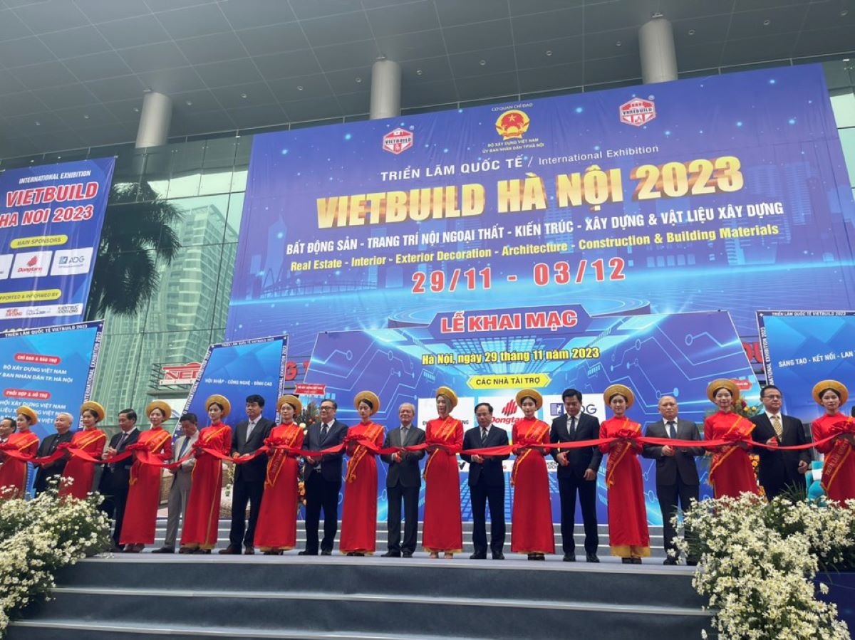 Khai mạc Vietbuild Hà Nội 2023 lần thứ 3 