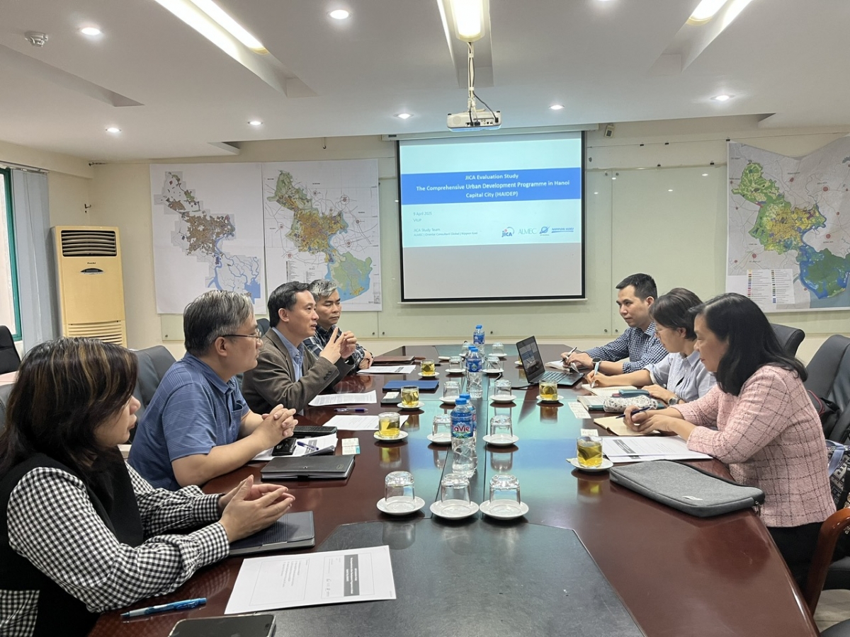 Viện trưởng VIUP tiếp đoàn nghiên cứu JICA 