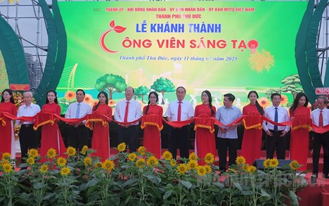 Thành phố Thủ Đức khánh thành Công viên Sáng tạo