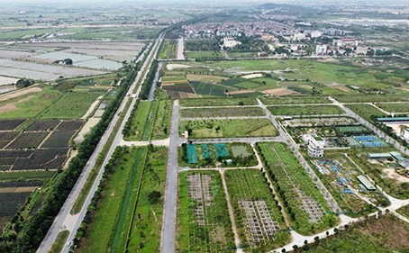 Điều chỉnh mật độ xây dựng khu đô thị tại huyện Mê Linh