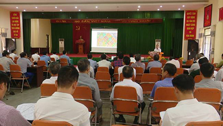 Hội nghị lấy ý kiến về quy hoạch phân khu khu đô thị mới Đan Phượng