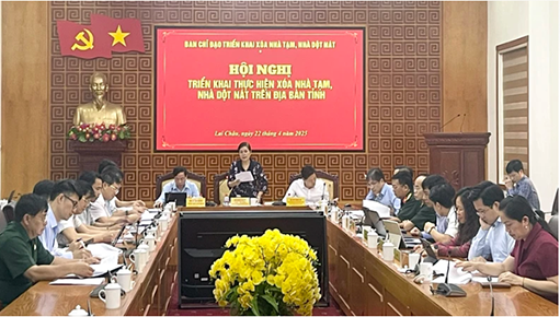 Lai Châu phấn đấu hoàn thành xóa nhà tạm, nhà dột nát trước ngày 25/6