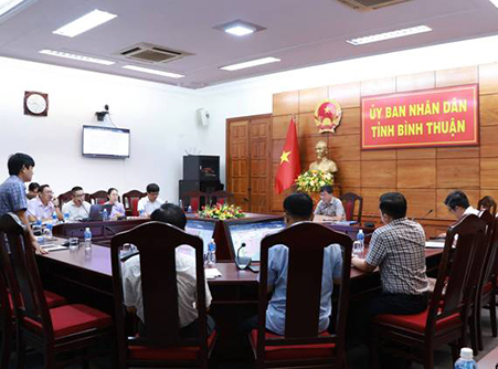 Họp điều chỉnh cục bộ Quy hoạch chung Khu liên hợp công nghiệp và dịch vụ Sơn Mỹ, huyện Hàm Tân