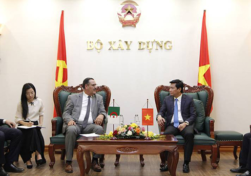 Việt Nam - Algeria tăng cường hợp tác lĩnh vực xây dựng