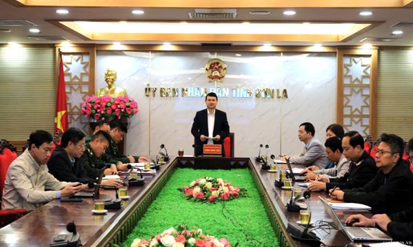 Sơn La họp bàn rà soát quy hoạch cửa khẩu Chiềng Khương