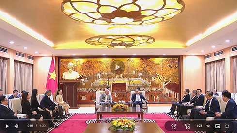 Doanh nghiệp Trung Quốc hợp tác phát triển đường sắt đô thị Hà Nội