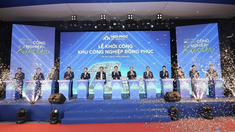 Khởi công Khu công nghiệp Đồng Phúc tại Bắc Ninh