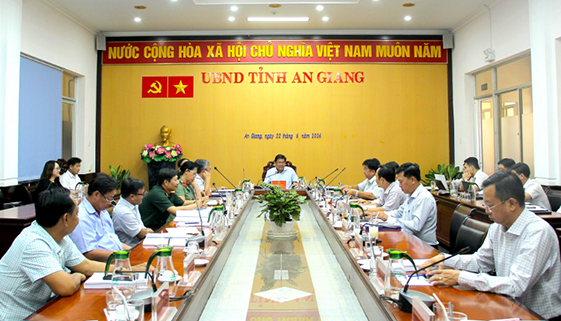 Phó Chủ tịch UBND tỉnh Ngô Công Thức chủ trì họp thẩm định Quy hoạch chung đô thị Tịnh Biên, tỉnh An Giang đến năm 2050