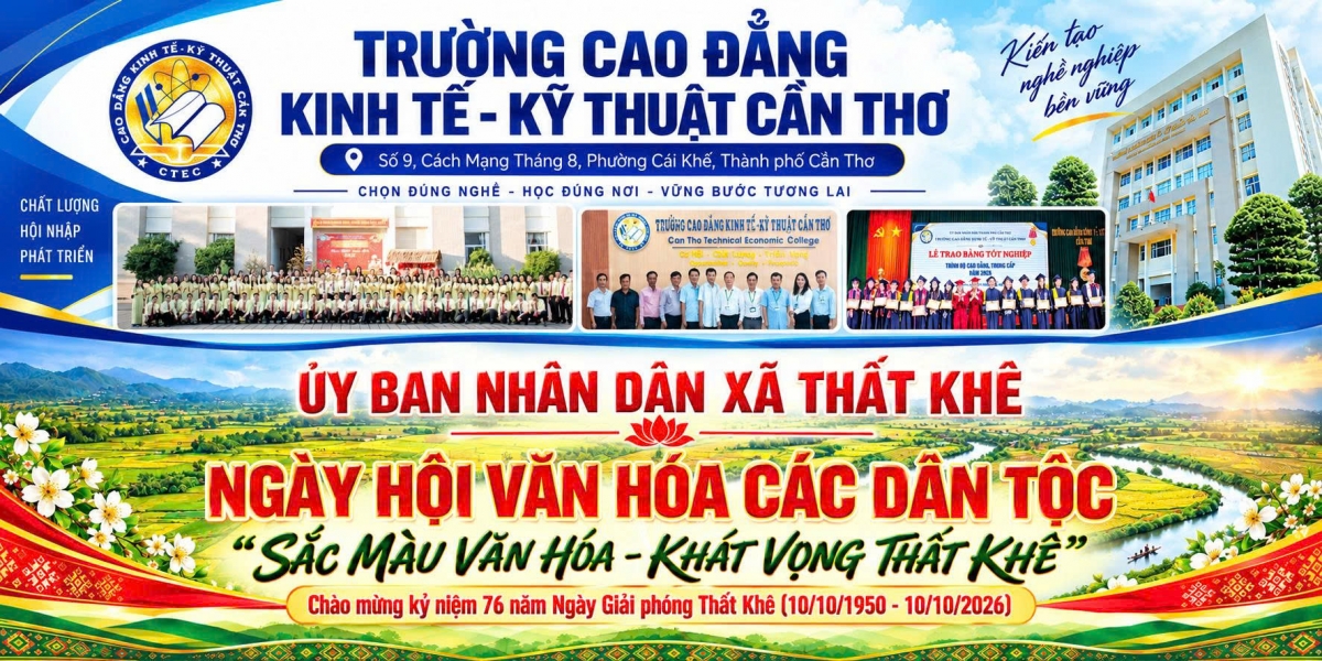 Trường CĐ Kinh tế-Kỹ thuật Cần Thơ - UBND xã Thất Khê