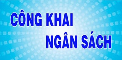 Công khai thực hiện dự toán thu - chi ngân sách