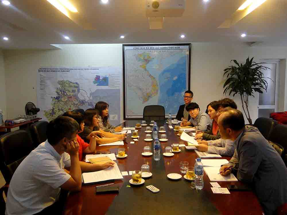 VIUP Deputy Director received delegation from Korea Housing Builders Association