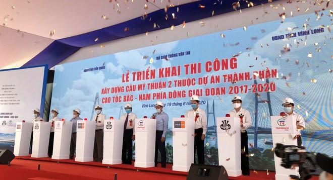 Groundbreaking ceremony held for My Thuan Bridge 2